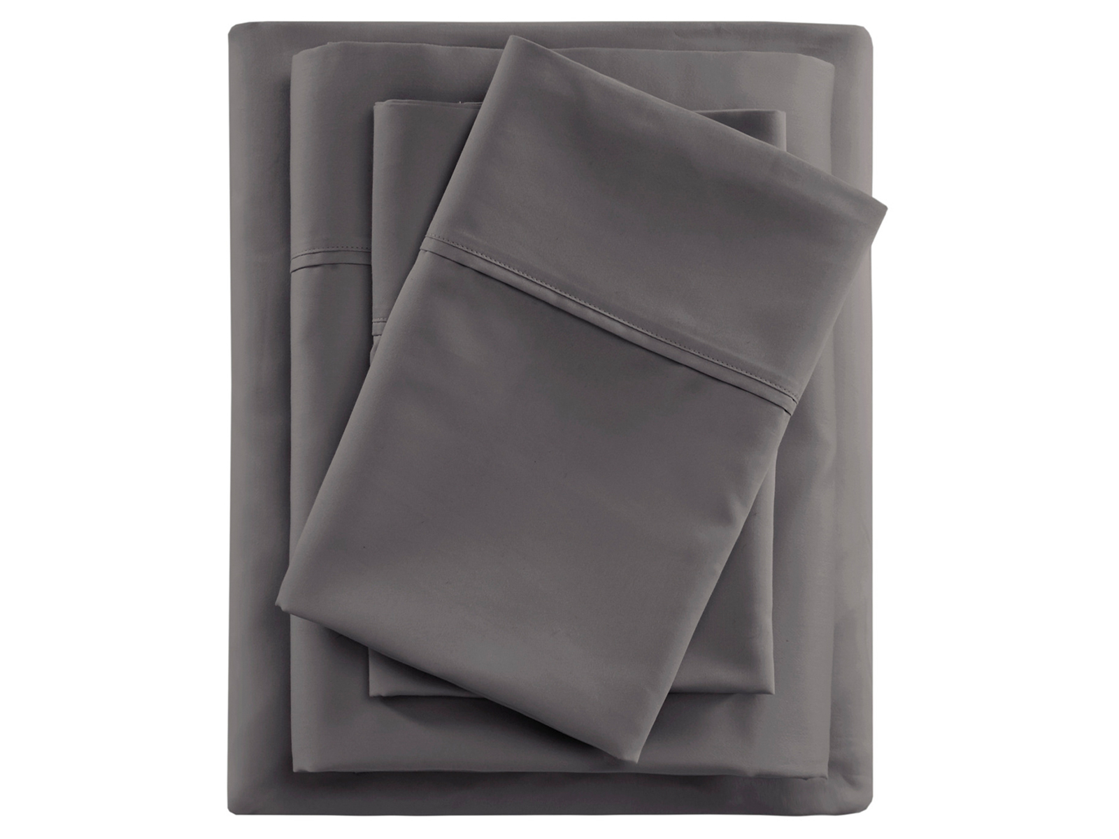 BeautyRest California King 600 Thread Count Cooling Cotton Sheet Set | Charcoal